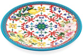 Πιάτο Φαγητού Flower &amp; Lemon 28190152 27,5cm Multi Guzzini Μελαμίνη