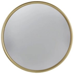 Artekko Convex Καθρέπτης Τοίχου Κάτοπτρο Μέταλλο Γυαλί Χρυσό (38x3x38)cm Artekko 82905-DS