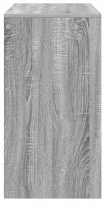 vidaXL Γραφείο Γκρι sonoma 90 x 40 x 76 εκ. Επεξεργασμένο ξύλο