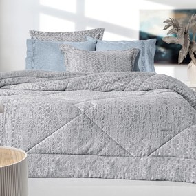 Κουβερτοπάπλωμα King Size (260x240) Guy Laroche Surreal Silver