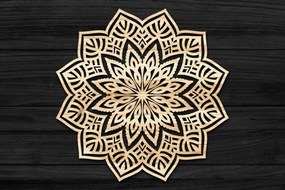 Intra απο ξύλο plywood 3mm-4mm πάχος 3D Mandala για Cricut Δίασταση 30x30 cm INTRAFABR-69583131