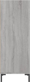 vidaXL Ντουλάπι Γκρι sonoma 34,5x32,5x90εκ. από Επεξεργασμένο Ξύλο