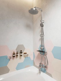 Κολόνα σταθερού ντους ROTONDO LUX FERRO