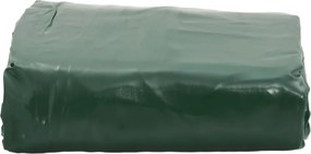vidaXL Μουσαμάς Πράσινος 5 x 7 μ. 650 γρ./μ²
