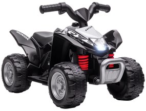 AIYAPLAY Ηλεκτρικό ATV, παιδικό ATV, 2,8 χλμ/ώρα, προβολείς LED, για 1,5-3 ετών, μαύρο, 65,5 x 38,5 x 43,5cm