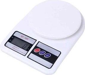 SF-400 Ψηφιακή Ζυγαριά Κουζίνας 1gr/5kg Λευκή
