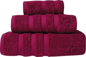 Πετσέτα Προσώπου (50x90) Das Home Prestige Line 650gsm Φούξια