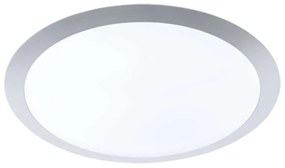 Φωτιστικό Οροφής - Πλαφονιέρα Gonzalo 626512587 25W Led Φ42cm 10cm Titanium Trio Lighting Πλαστικό