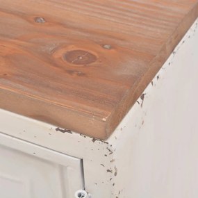 vidaXL Έπιπλο Τηλεόρασης Λευκό 120 x 30 x 40 εκ.