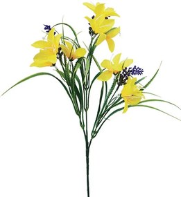 MarHome ΚΛΑΔΙ ΓΕΜΙΣΜΑΤΟΣ ΚΙΤΡΙΝΟ ΑΣΤΕΡΙΑ ΑΝΘΟΣ Y63cm. 72/288KIB  00-1675-1
