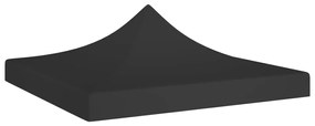 vidaXL Κάλυμμα Τέντας Εκδηλώσεων Μαύρο 3 x 3 μ. 270 γρ/μ²