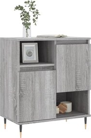 vidaXL Ντουλάπι Γκρι Sonoma 60x35x70 εκ. από Επεξεργασμένο Ξύλο