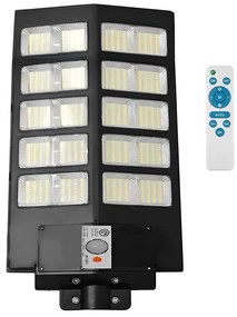 Led Αδιάβροχο Ηλιακό Επιτοίχιο Φωτιστικό 400W 64000LM με Ανιχνευτή Κίνησης Rixme RZ-0090-400W