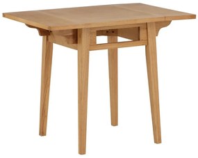 Τραπέζι Dallas 3875, Δρυς, 72x60x45cm, Επιμήκυνση, Ινοσανίδες μέσης πυκνότητας, Ξύλο, Ξύλο: Καουτσούκ | Epipla1.gr