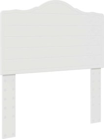 vidaXL Σκελετός Κρεβατιού Λευκό 90 x 190 cm Επεξεργασμένο ξύλο