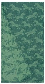 Πετσέτα Θαλάσσης - Παρεό Διπλής Όψης Kumba 02 Green Kentia Beach 110x160cm 100% Cotton