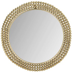 Καθρέπτης Τοίχου Amila 2700279 Φ76cm Gold Mirrors &amp; More Μέταλλο
