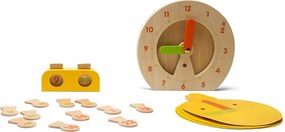 Ξύλινο Εκπαιδευτικό Παιχνίδι Bs Toys Clock