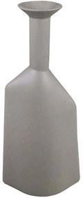 Βάζο Pequena 033302 16x8x37,5cm Grey Πολυρεσίνη