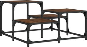 vidaXL Τραπεζάκι Σαλονιού Καφέ Δρυς 68 x 68 x 40 εκ. Επεξεργ. Ξύλο