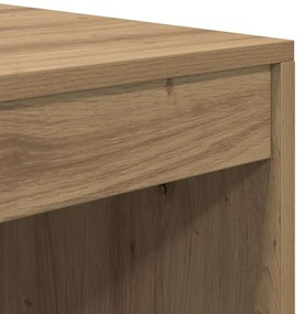 vidaXL Γραφείο artisan δρυς 80 x 50 x 76 εκ. Επεξεργασμένο ξύλο