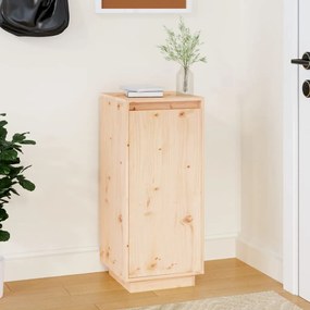 vidaXL Παπουτσοθήκη 35 x 35 x 80 εκ. από Μασίφ Ξύλο Πεύκου