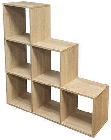 Βιβλιοθήκη GRACE Sonoma 6θέσεων 105x107x29εκ