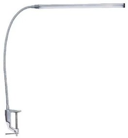 Επιτραπέζιο Φωτιστικό Γραφείου LED 5W 4000Κ Αφής DELGADO ACA-16055LEDNSC-Ασημί 16055LEDNSC