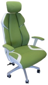 Καρέκλα Γραφείου ZHNOBIA Πράσινο/Λευκό 63x67.5x120-128cm - PVC - 14240019