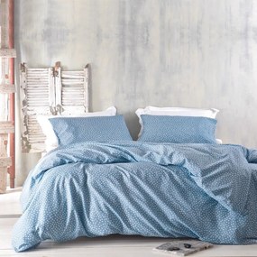 Πάπλωμα Kunik (Σετ 2τμχ) Blue Ρυθμός Ημίδιπλο 160x240cm Cotton-Polyester