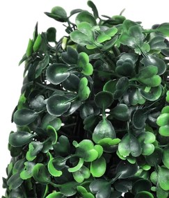 Πυξάρι Τεχνητό Φυτό  με Σχήμα Πυραμίδα Σετ των 3