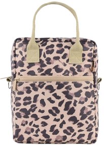 Τσάντα Φαγητού Ισοθερμική Save The Aegean Spotted Prowl 01-32920 20x14x27cm 7lt Brown-Black Estia PVC