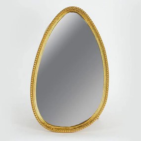 Καθρέπτης Τοίχου 751-11022 41,5x3,5x60cm Gold Estheti Home Ξύλο