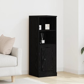 vidaXL Υψηλός Ντουλάπι Μαύρο Δρύς 36x35.5x103.5 εκ Επεξεργασμένο Ξύλο