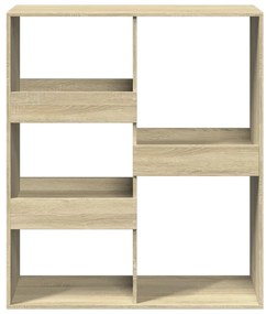 vidaXL Βιβλιοθήκη/Διαχωριστικό Χώρου Δρυς 100x33x115 εκ. Επεξ. Ξύλο