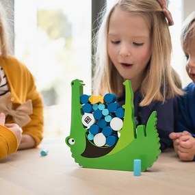 Ξύλινο Παιχνίδι Ισορροπίας Bs Toys Κροκόδειλος
