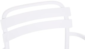 Καρέκλα - Πολυθρόνα KORVER C6333.01 Πολυπροπυλένιο Λευκό 63,5x65x76Υ εκ. 63.5x65x76 εκ.