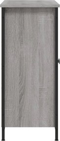 vidaXL Ντουλάπι Γκρι Sonoma 100x33x75 εκ. από Επεξεργασμένο Ξύλο