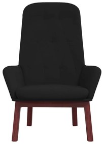 vidaXL Πολυθρόνα Relax Μαύρη Βελούδινη