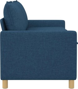 vidaXL Καναπές Μπλε 156 x 81 x 87,5 εκ Ύφασμα