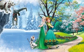 Φωτοταπετσαρία Frozen Disney 5