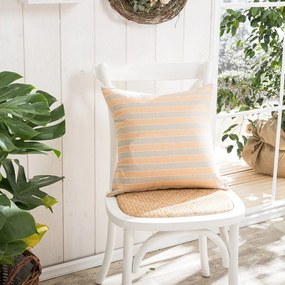 Μαξιλαροθήκη Διακοσμητική Prado 14 Peach Teoran 43X43 Cotton-Polyester