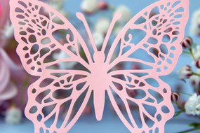 Σετ των 2 Intra απο ξύλο plywood 3mm-4mm πάχος Πρότυπο κάρτας Πεταλούδας Papercut Δίασταση 10x20 cm INTRAFABR-92221313