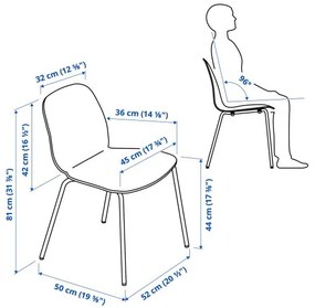 MELLTORP/LIDAS τραπέζι και 4 καρέκλες, 125 cm 695.090.53