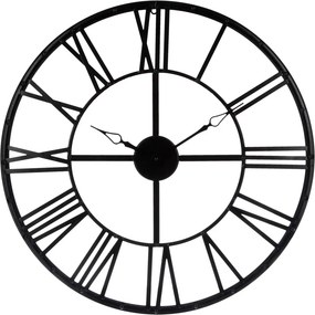 Ρολόι Τοίχου (Φ70) Αθόρυβο A-S Vintage Black 102222C