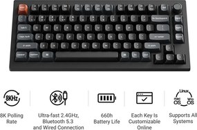 KEYBOARD WRL V1 ULTRA/BLACK V1U-D1 KEYCHRON