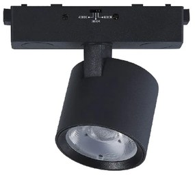 Σποτ TMU0100 Led 7W 3CCT 600lm Για Ultra-Thin Μαγνητική Ράγα 5x15,2x9,5cm Black Inlight