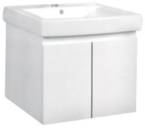 TETRAZI ΠΑΓΚΟΣ ΣΧΕΤΟΣ ΚΡΕΜΑΣΤΟΣ 60Χ46χ50h ΛΕΥKO 56-6027