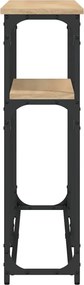 vidaXL Τραπέζι Κονσόλα Sonoma Δρυς 145x22,5x75 εκ. Επεξεργασμένο Ξύλο