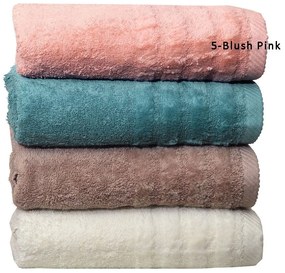 Πετσέτες Spa Σετ 3τμχ 5 Blush Pink Anna Riska Σετ Πετσέτες 70x140cm 100% Cotton